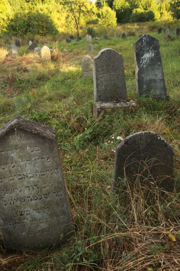 Мацевы на еврейском кладбище в Крынках