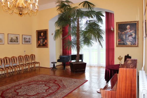 Интерьер музея в Пружанском дворце