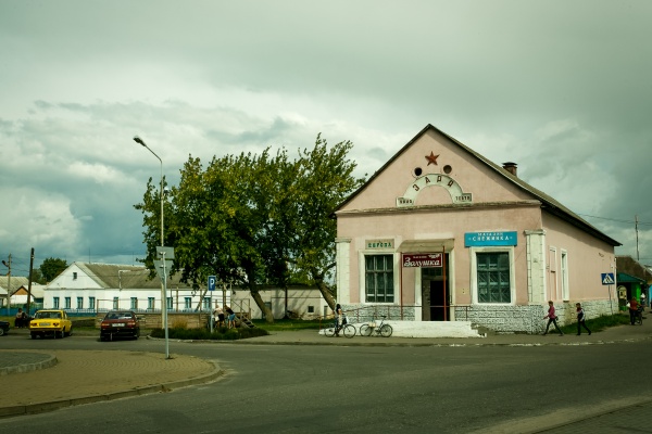 Dawny sklep żydowski w Dawidgródku, budynek z początku XX wieku