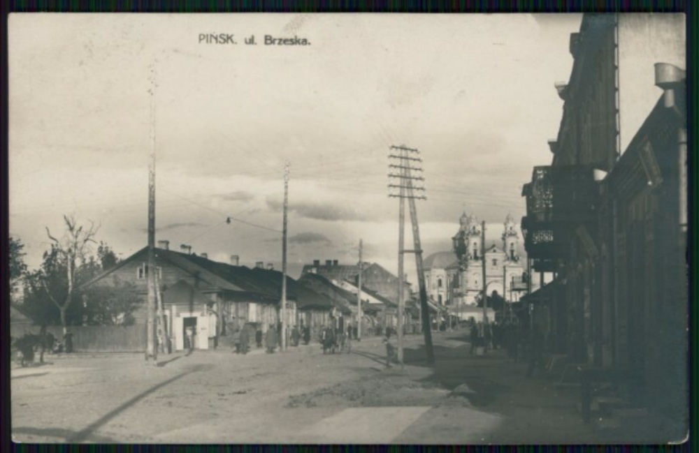 Pińsk, ulica Brzeska