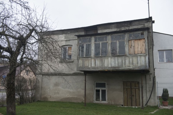 Сохраненная кучка (сукка) дома в Избице (улица Любельска, 61)