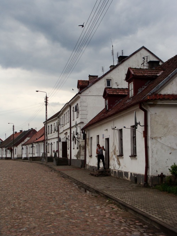 Domy przy ulicy Piłsudskiego w Tykocinie