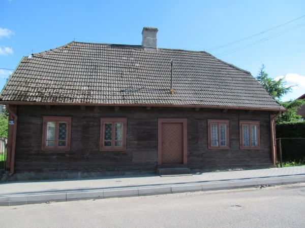 A wooden house in Siemiatycze
