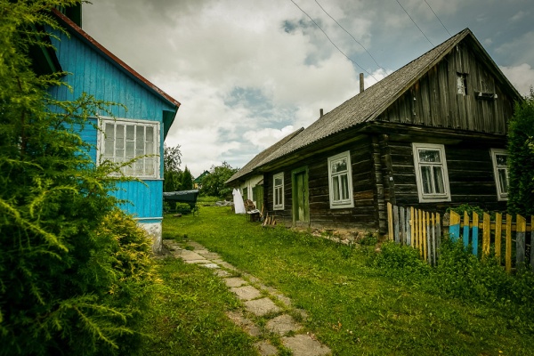 Prewar residential area in Volozhin