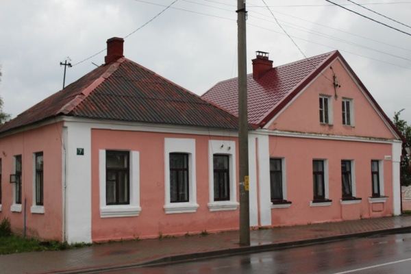 Pre-war buildings in Kobryn