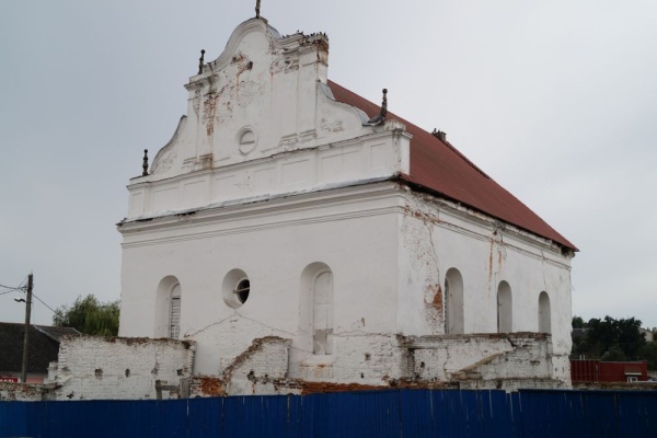 Главная синагога в Слониме; барокковое строение 1642 года