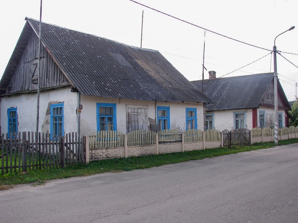 Jewish houses in Zheludok