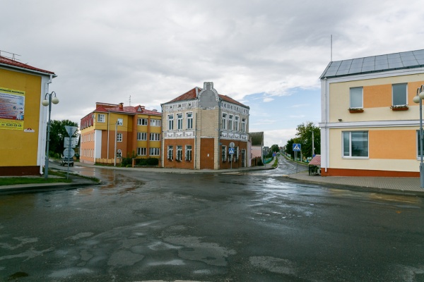 Pińska street in Stolin
