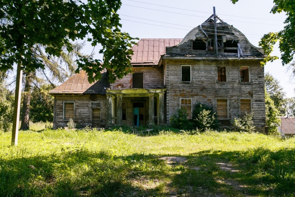 Rezydencja rodziny Strugaczów, właścicieli fabryki drożdży w Oszmianie (pocz. XX wieku)
