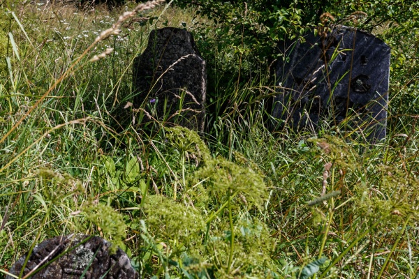 Macewa na cmentarzu żydowskim w Oszmianie