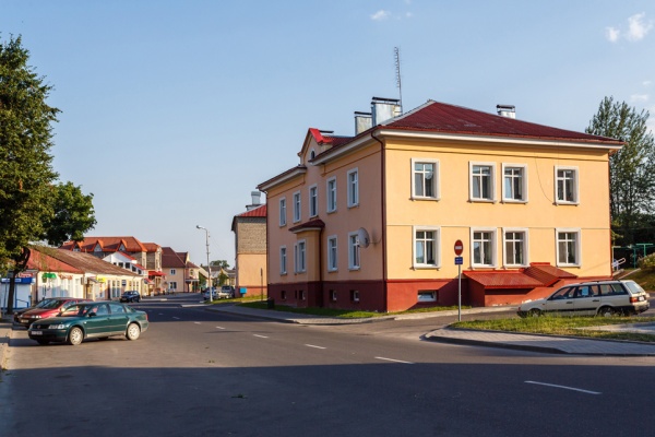 Widok ulicy Lenina w Nowogródku
