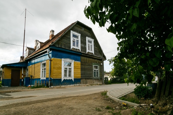 Довоєнні будинки в Ошмянах
