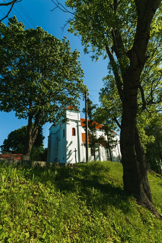 Fara, kościół pod wezwaniem Przemienienia Pańskiego w Nowogródku. Ulica 1 Maja 17