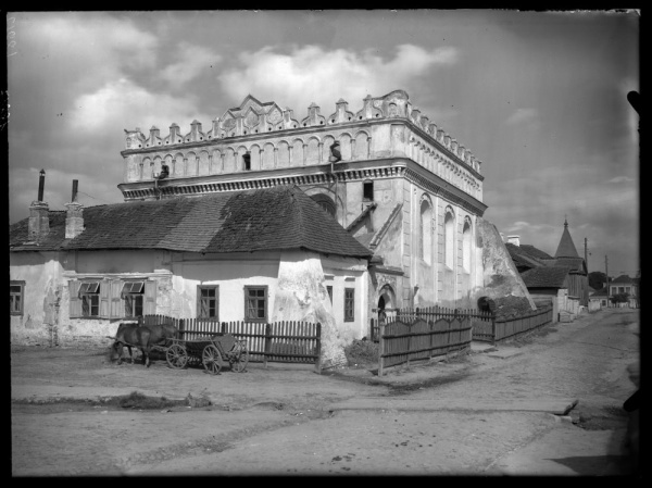 Luboml, synagoga, widok od strony zachodnio-południowej