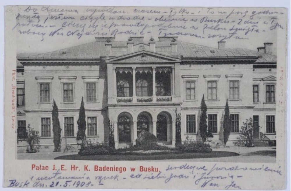 Pałac J. E. Hr. K. Badeniego w Busku