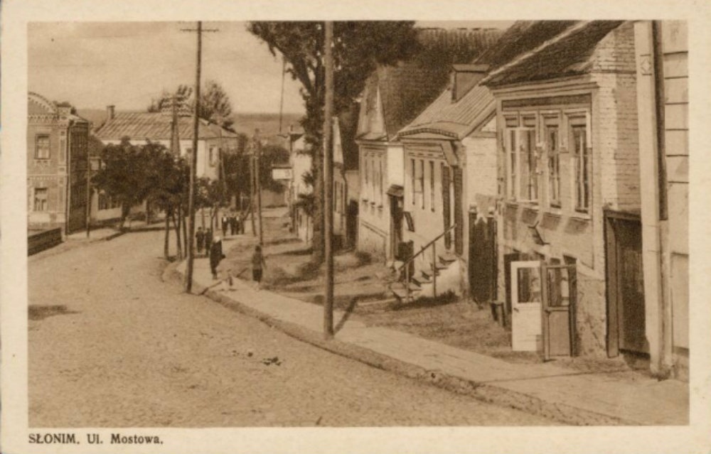 Słonim, ulica Mostowa