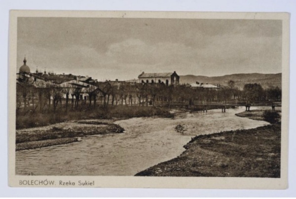 Rzeka Sukiel w Bolechowie